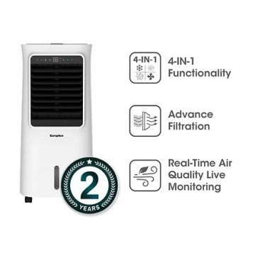 EuropAce 5L Air Cooler with Air Purifier | ECO7500DWH